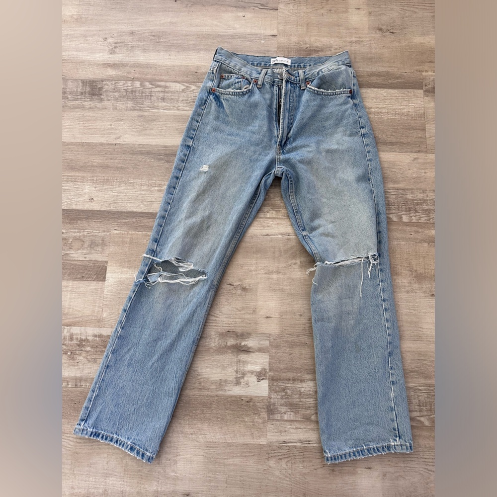 Zara straight leg jeans